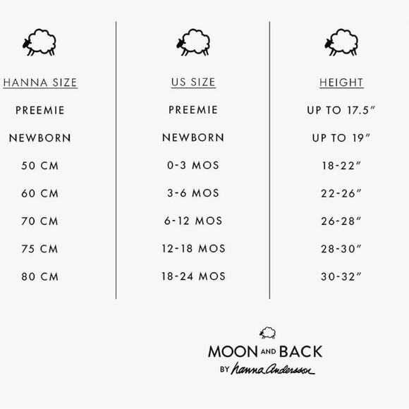 Moon and Back by Hanna Andersson Baby Girls' Set - Picture 2 of 2